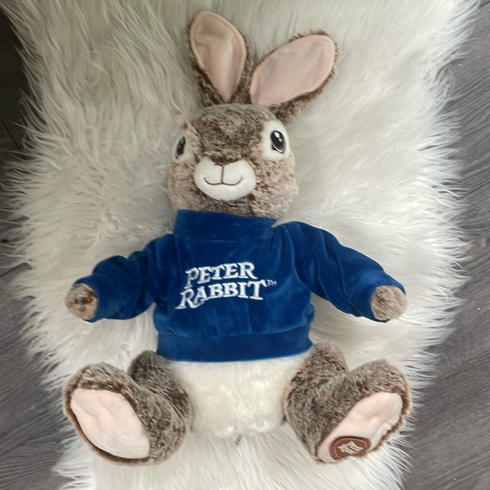 Large 16” Peter Rabbit Plush toy - Picture 12 of 13